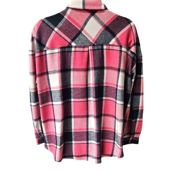 PLUS SIZE Women's Warm (Oversized) Multi Color Flannel Shacket Jacket. SIZE 20W - Picture 11 of 15